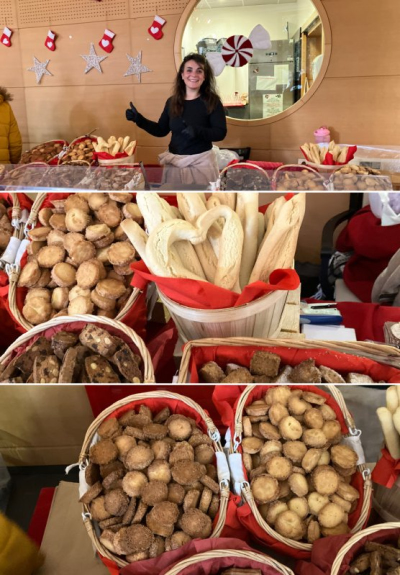 Second marché ce Noel, les dons