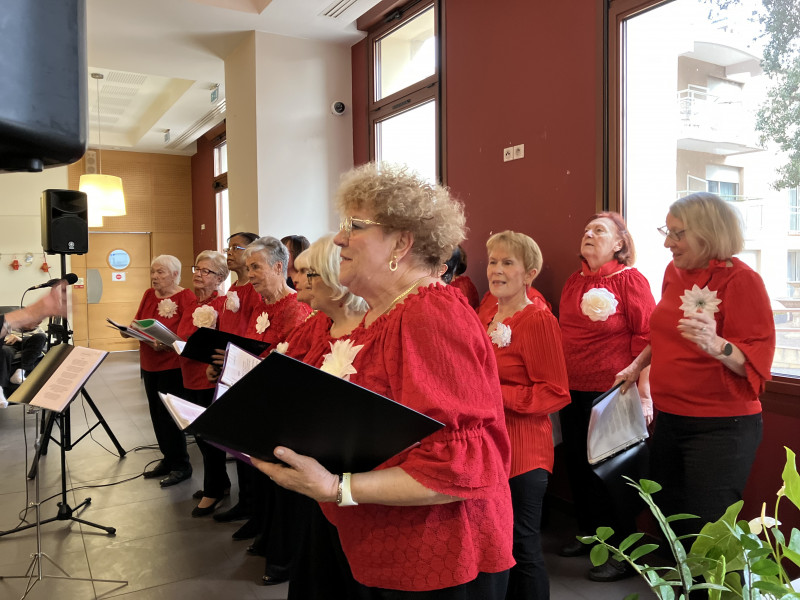 La chorale des gens heureux