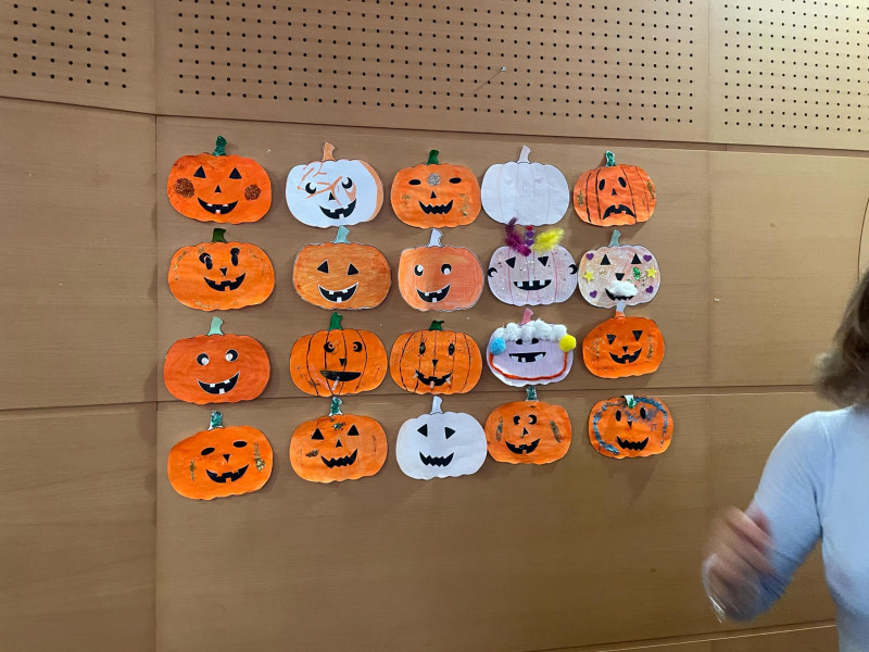 Préparation décoration Halloween 2024
