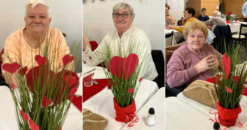 DEJEUNER ST VALENTIN