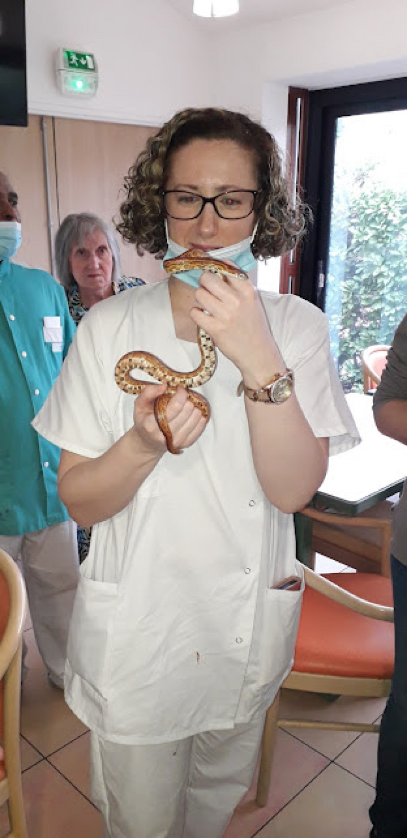 MEDIATION ANIMALE : ça serpente