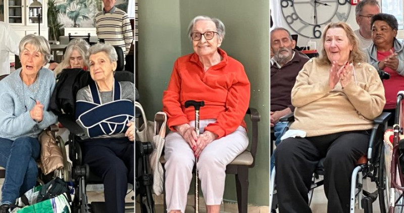 SPECTACLE DE NOEL POUR LES RESIDENTS