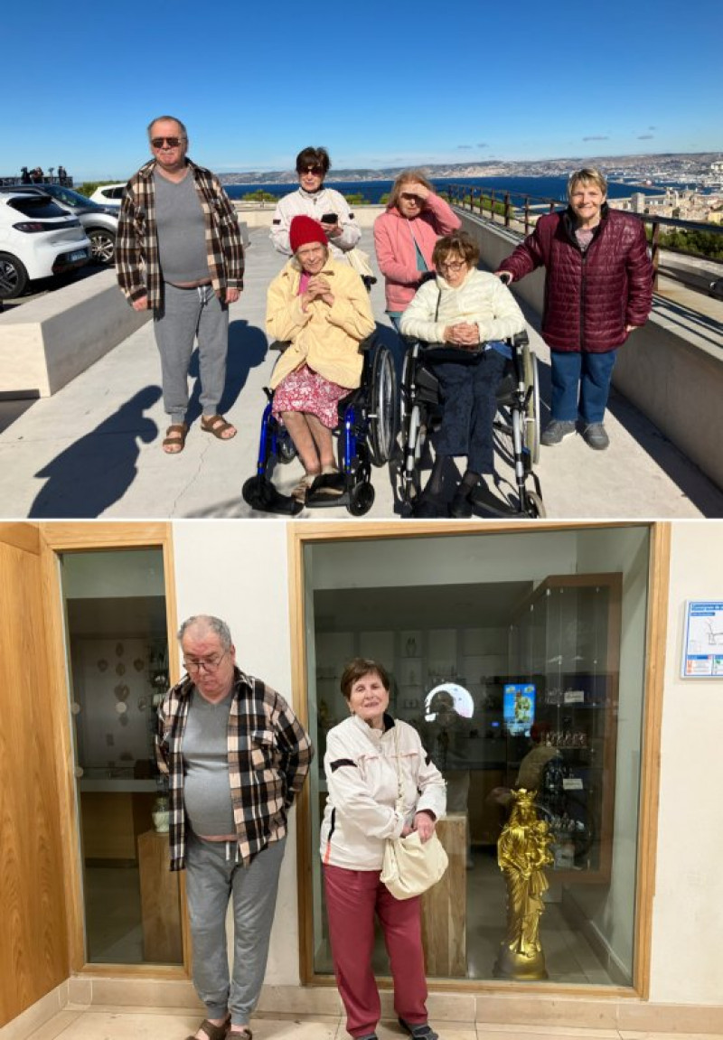 NOUVELLE SORTIE AU MUSEE DE NOTRE DAME DE LA GARDE